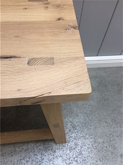 Hocker Eiche Nr:1059 3
