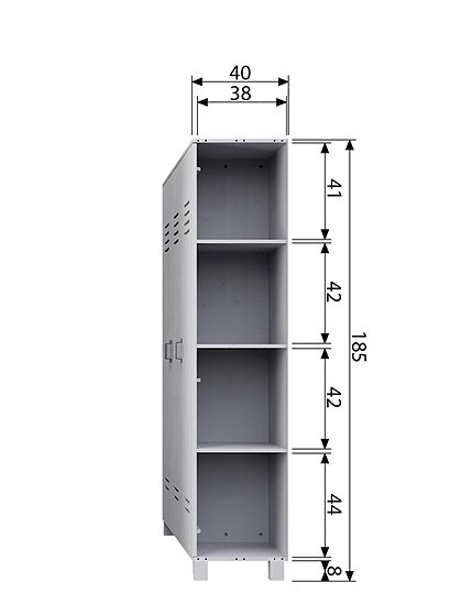 Spindschrank von vtvonen &#9733; Kundenbewertung "Sehr gut" &#9733; 10&euro; Neukundenrabatt &#9733; Schnell verschickt &#9733; Günstig kaufen bei car-Moebel.de