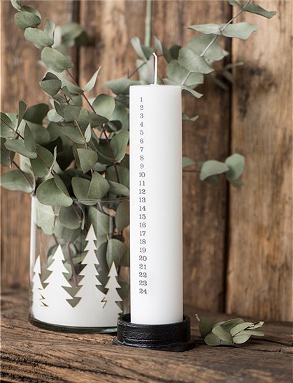 Adventskalenderkerze 1-24 von Ib Laursen &#9733; Kundenbewertung "Sehr gut" &#9733; 10&euro; Rabatt für Neukunden &#9733; Schnell verschickt &#9733; Günstig bei car-Moebel.de