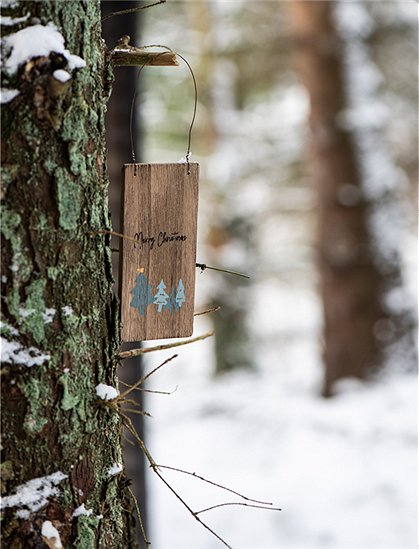 Holzschild Merry Christmas von Ib Laursen &#9733; Kundenbewertung "Sehr gut" &#9733; 10&euro; Rabatt für Neukunden &#9733; Schnell verschickt &#9733; Günstig bei car-Moebel.de