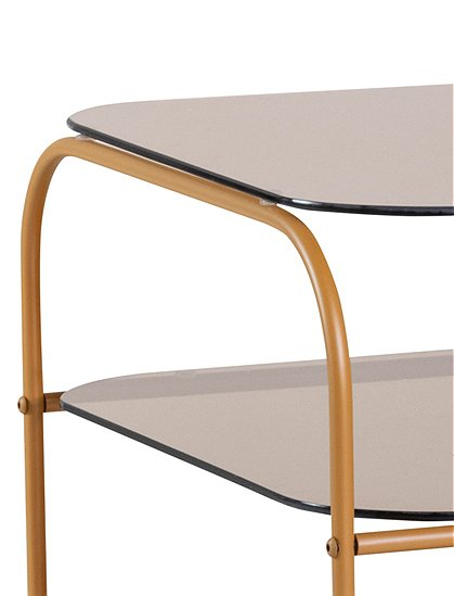 Beistelltisch Glas von HÜBSCH Interior &#9733; Kundenbewertung "Sehr gut" &#9733; 10&euro; Rabatt für Neukunden &#9733; Schnell verschickt &#9733; Jetzt bei car-Moebel.de