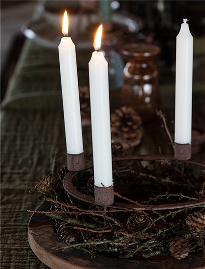 Adventskranz-Kerzenhalter von Ib Laursen &#9733; Kundenbewertung "Sehr gut" &#9733; 10&euro; Rabatt für Neukunden &#9733; Schnell verschickt &#9733; Günstig bei car-Moebel.de