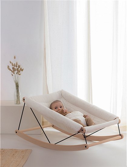 Babywippe Growing Green von Nobodinoz &#9733; Kundenbewertung "Sehr gut" &#9733; 10&euro; Rabatt für Neukunden &#9733; Schnell verschickt &#9733; Günstig bei car-Moebel.de