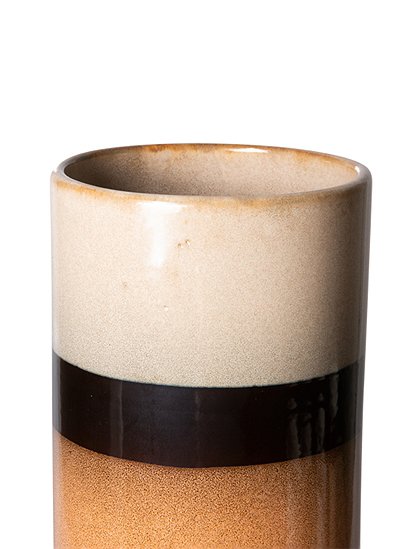 70s Vase aus Keramik von HKliving &#9733; Kundenbewertung "Sehr gut" &#9733; 10&euro; Rabatt für Neukunden &#9733; Schnell verschickt &#9733; Günstig bei car-Moebel.de