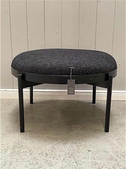 Polsterhocker, schwarz Nr:1295 3