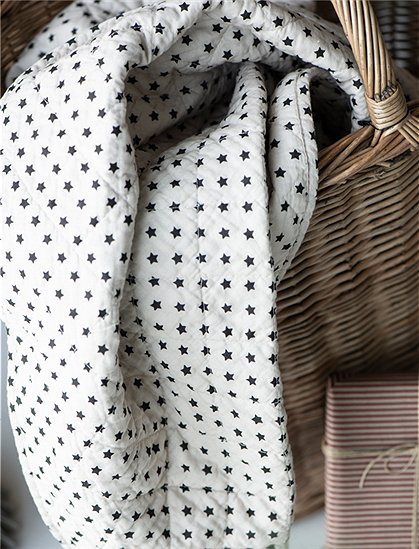 Quilt creme m. Muster, Baumwolle v. Ib Laursen &#9733; Kundenbewertung "Sehr gut" &#9733; 10&euro; Rabatt für Neukunden &#9733; Schnell verschickt &#9733; Günstig bei car-Moebel.de