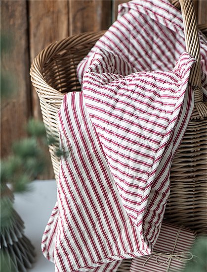 Quilt creme m. Muster, Baumwolle v. Ib Laursen &#9733; Kundenbewertung "Sehr gut" &#9733; 10&euro; Rabatt für Neukunden &#9733; Schnell verschickt &#9733; Günstig bei car-Moebel.de