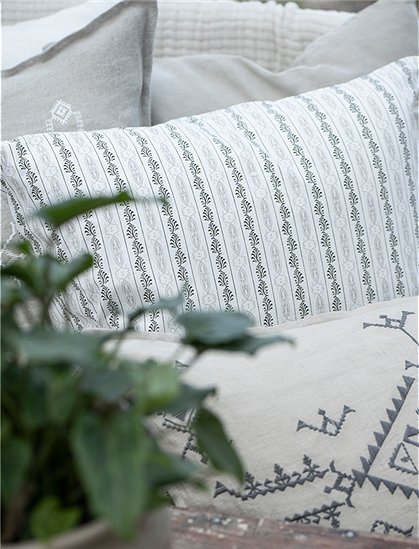 Kissenbezug 50x50 mit Muster von Ib Laursen &#9733; Kundenbewertung "Sehr gut" &#9733; 10&euro; Neukundenrabatt &#9733; Schnell verschickt &#9733; Günstig bei car-Moebel.de