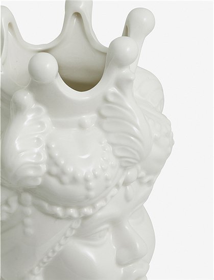 Vase Remire in weiß aus Keramik von Nordal &#9733; Kundenbewertung "Sehr gut" &#9733; 10&euro; Rabatt für Neukunden &#9733; Schnell verschickt &#9733; Jetzt bei car-Moebel.de