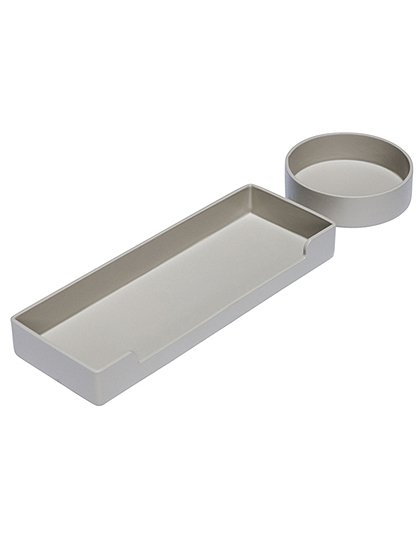 Tablett District, Metall grau von Hübsch Interior &#9733; Kundenbewertung "Sehr gut" &#9733; 10&euro; Rabatt für Neukunden &#9733; Schnell verschickt &#9733; Günstig bei car-Moebel.de