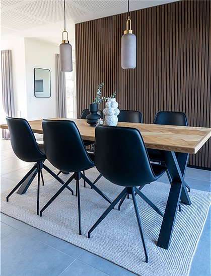 Tisch Bordeaux House Nordic &#9733; Kundenbewertung "Sehr gut" &#9733; 10&euro; Rabatt für Neukunden &#9733; Schnell verschickt &#9733; Jetzt günstig kaufen bei car-Moebel.de