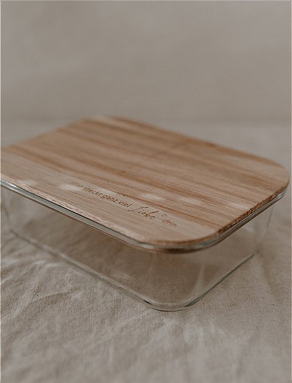 Vorratsdose , Glas m.Holzdeckel v. Eulenschnitt &#9733; Kundenbewertung "Sehr gut" &#9733; 10&euro; Rabatt für Neukunden &#9733; Schnell verschickt &#9733; Günstig bei car-Moebel.de