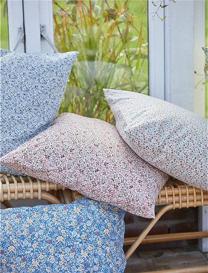 Kissenbezug 60x60, Blumen von Ib Laursen &#9733; Kundenbewertung "Sehr gut" &#9733; 10&euro; Rabatt für Neukunden &#9733; Schnell verschickt &#9733; Günstig bei car-Moebel.de