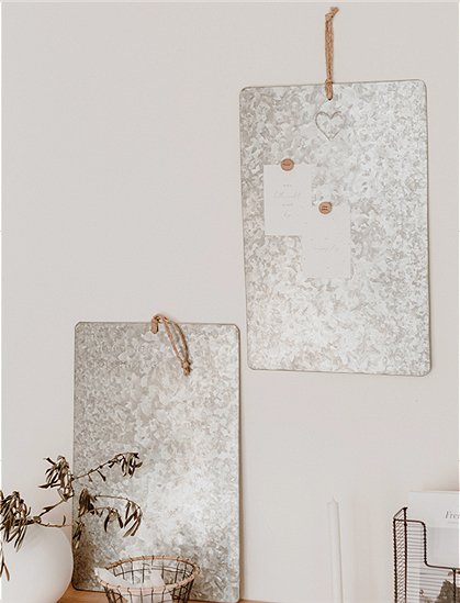 Magnetboard in silber von Eulenschnitt &#9733; Kundenbewertung "Sehr gut" &#9733; 10&euro; Rabatt für Neukunden &#9733; Schnell verschickt &#9733; Günstig bei car-Moebel.de