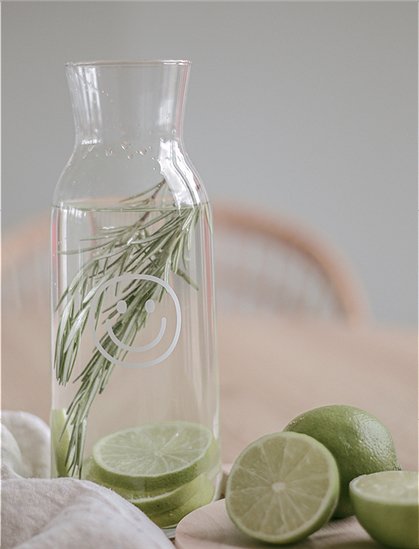 Karaffe aus Glas (1 Liter) von Eulenschnitt &#9733; Kundenbewertung "Sehr gut" &#9733; 10&euro; Rabatt für Neukunden &#9733; Schnell verschickt &#9733; Günstig bei car-Moebel.de
