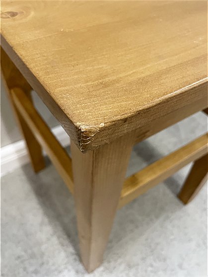 Hocker, gewachst Nr:1755 3