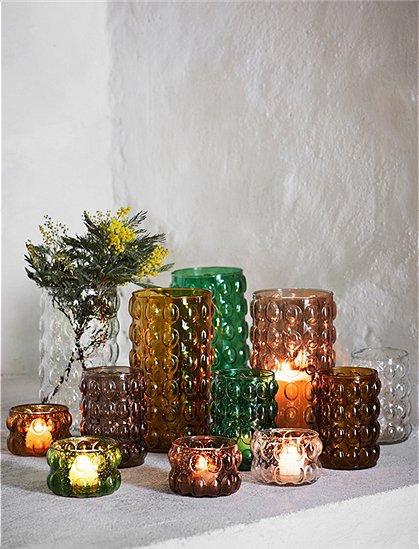 Glasvase Bubbles von Madam Stoltz &#9733; Kundenbewertung "Sehr gut" &#9733; 10&euro; Rabatt für Neukunden &#9733; Schnell verschickt &#9733; Jetzt kaufen bei car-Moebel.de