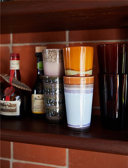 Latte Macchiato Becher 70"s von HKliving &#9733; Kundenbewertung "Sehr gut" &#9733; 12&percnt; Rabatt für Neukunden &#9733; Schnell verschickt &#9733; Günstig bei car-Moebel.de