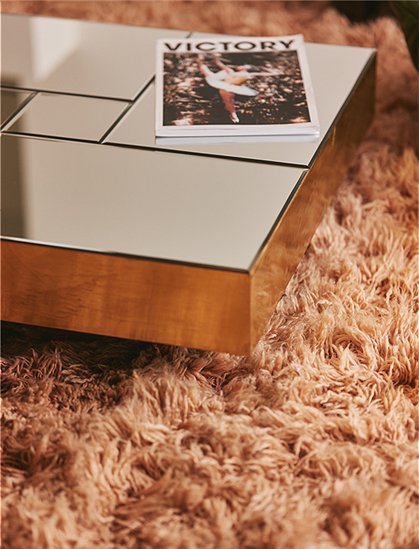 Couchtisch Messing von HKliving &#9733; Kundenbewertung "Sehr gut" &#9733; 10&euro; Rabatt für Neukunden &#9733; Schnell verschickt &#9733; Günstig kaufen bei car-Moebel.de