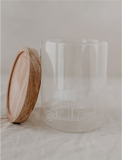 Vorratsglas Weihnachtsauto von Eulenschnitt &#9733; Kundenbewertung "Sehr gut" &#9733; 10&euro; Rabatt für Neukunden &#9733; Schnell verschickt &#9733; Günstig bei car-Moebel.de