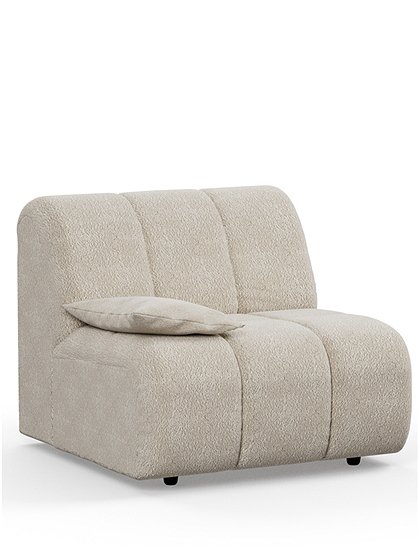 Wave Couch mit Bouclé Bezug von HKliving &#9733; Kundenbewertung "Sehr gut" &#9733; 10&euro; Rabatt für Neukunden &#9733; Jetzt günstig kaufen bei car-Moebel.de