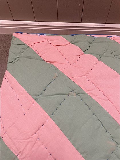 Tagesdecke mit Streifen N:1883 3