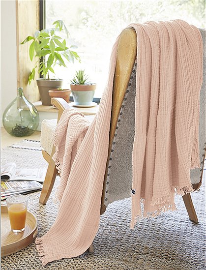 Plaid Gaia von L'effet papillon &#9733; Kundenbewertung "Sehr gut" &#9733; 12&percnt; Rabatt für Neukunden &#9733; Schnell verschickt &#9733; bei car-Moebel.de