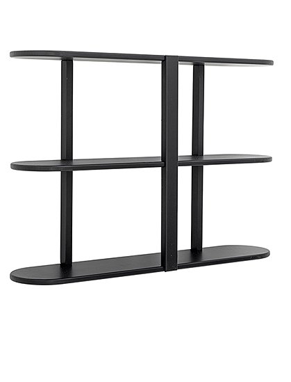 Vicente Regal in Schwarz aus MDF von Bloomingville &#9733; Kundenbewertung "Sehr gut" &#9733; 12&percnt; Rabatt für Neukunden &#9733; Schnell verschickt &#9733; car-Moebel.de