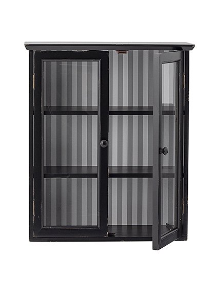 Hazem Kabinett schwarz aus Kiefernolz von Bloomingville &#9733; Kundenbewertung "Sehr gut"  &#9733; 12&percnt; Neukundenrabatt &#9733; Schnell verschickt &#9733; Bloomingville "Neu" entdecken!