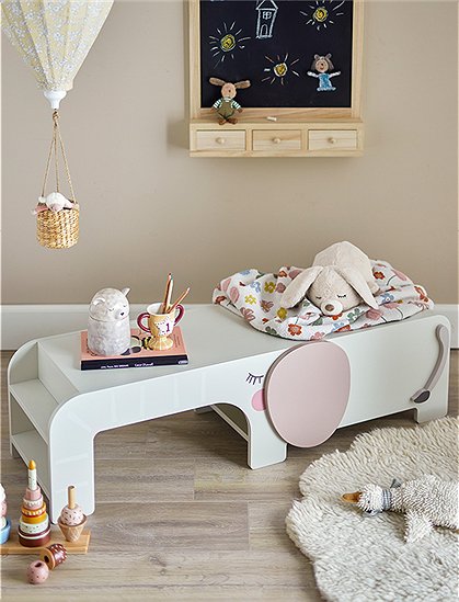 Ferdinand Bank grau, FSC®100% MDF von Bloomingville &#9733; Kundenbewertung "Sehr gut" &#9733; 12&percnt; Rabatt f. Neukunden &#9733; Schnell verschickt &#9733; bei car-Moebel.de
