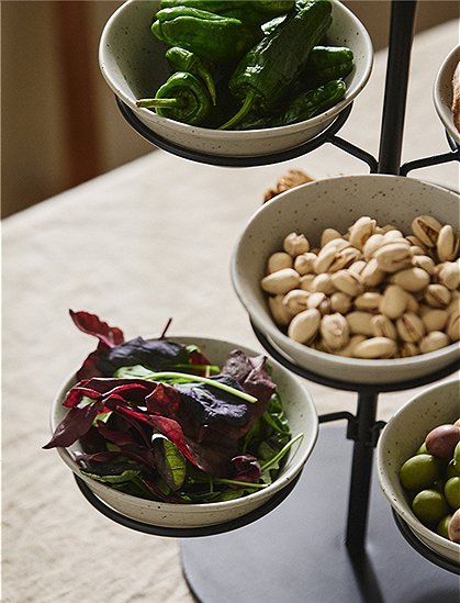 Servierständer Primula für Bowls v. Nordal &#9733; Kundenbewertung "Sehr gut" &#9733; 12&percnt; Neukundenrabatt &#9733; Schnell verschickt &#9733; Jetzt bei car-Moebel.de