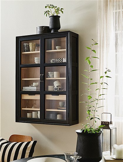 Wandschrank Viva von Nordal &#9733; Kundenbewertung "Sehr gut" &#9733; 12&percnt; Rabatt für Neukunden &#9733; Schnell verschickt &#9733; Jetzt günstig bei car-Moebel.de