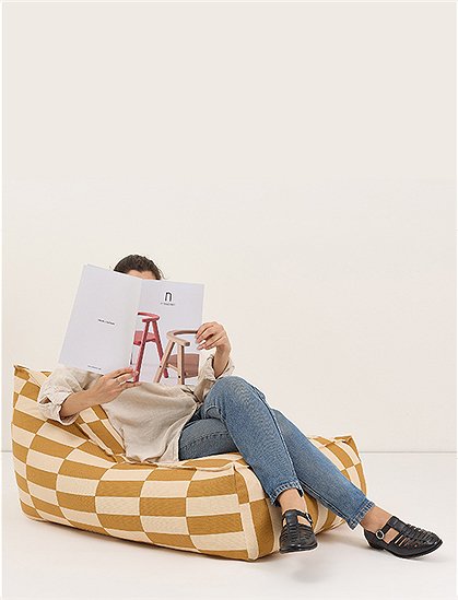 Langer Sitzsack Vibes Erwachsene von Nobodinoz &#9733; Kundenbewertung "Sehr gut" &#9733; 12&percnt; Rabatt für Neukunden &#9733; Schnell verschickt &#9733; car-Moebel.de