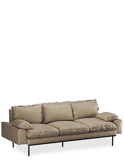 Retro 3er Sofa von HKliving &#9733; Kundenbewertung "Sehr gut" &#9733; 12&percnt; Rabatt für Neukunden &#9733; Schnell verschickt &#9733; Jetzt günstig kaufen bei car-Moebel.de