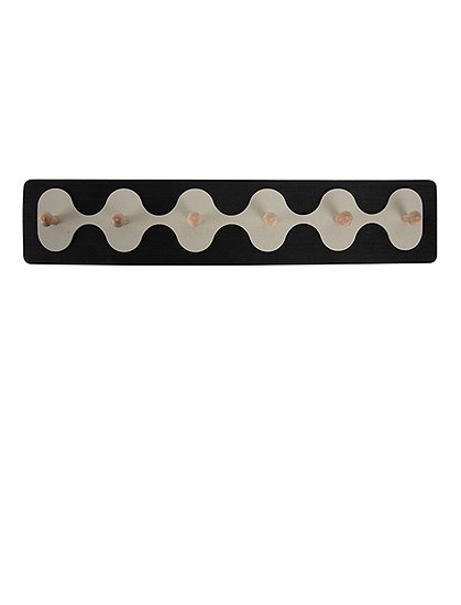 Wandgarderobe Rizar von present time &#9733; Kundenbewertung "Sehr gut" &#9733; 12&percnt; Rabatt für Neukunden &#9733; Schnell verschickt &#9733; bei car-Moebel.de