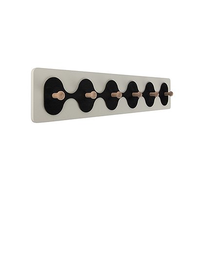 Wandgarderobe Rizar von present time &#9733; Kundenbewertung "Sehr gut" &#9733; 12&percnt; Rabatt für Neukunden &#9733; Schnell verschickt &#9733; bei car-Moebel.de