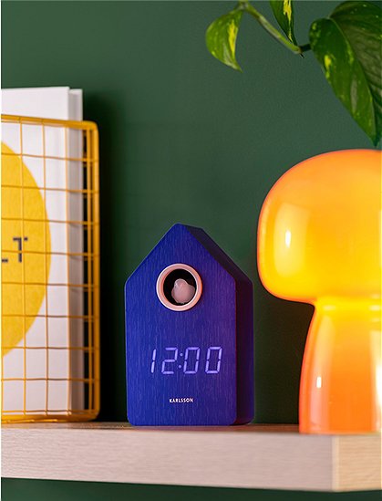 Wecker Cuckoo LED von Karlsson &#9733; Kundenbewertung "Sehr gut" &#9733; 10&euro; Rabatt für Neukunden &#9733; Schnell verschickt &#9733; Jetzt bei car-Moebel.de