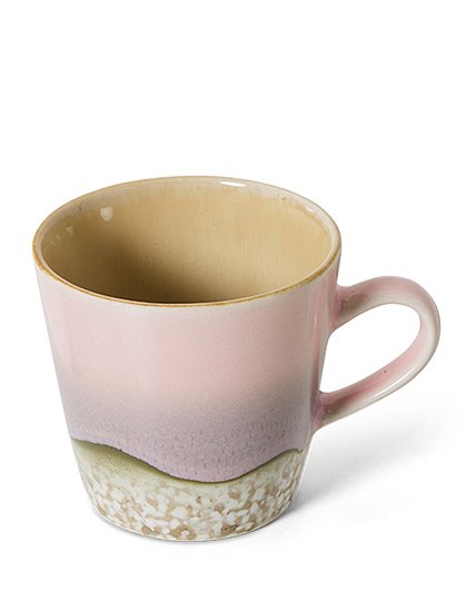 Americano Becher 70s Keramik von HKliving &#9733; Kundenbewertung "Sehr gut" &#9733; 12&percnt; Rabatt für Neukunden &#9733; Schnell verschickt &#9733; Günstig bei car-Moebel.de
