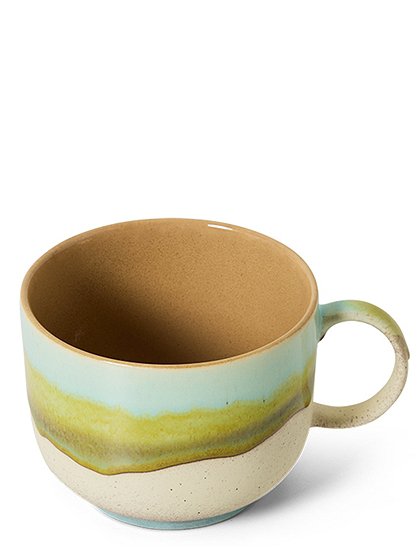 Teetasse 70s Keramik von HKliving &#9733; Kundenbewertung "Sehr gut" &#9733; 12&percnt; Rabatt für Neukunden &#9733; Schnell verschickt &#9733; Jetzt kaufen bei car-Moebel.de