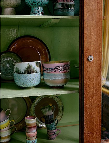 Noodle Bowl, 70s Keramik von HKliving &#9733; Kundenbewertung "Sehr gut" &#9733; 12&percnt; Rabatt für Neukunden &#9733; Schnell verschickt &#9733; Jetzt bei car-Moebel.de