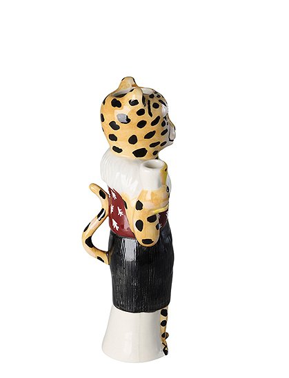 Vase Leopard aus Keramik von rice &#9733; Kundenbewertung "Sehr gut" &#9733; 10&euro; Rabatt für Neukunden &#9733; Schnell verschickt &#9733; Jetzt kaufen bei car-Moebel.de
