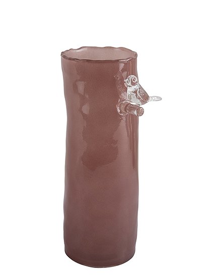 Vase 'Bird on Branch', Glas von present time &#9733; Kundenbewertung "Sehr gut" &#9733; 12&percnt; Rabatt für Neukunden &#9733; Schnell verschickt &#9733; Jetzt bei car-Moebel.de