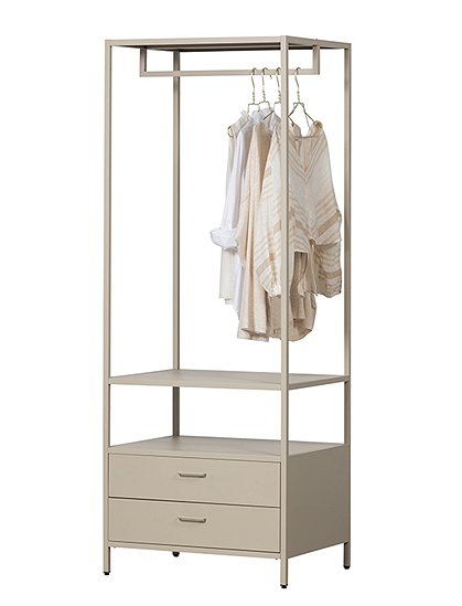 Ferris offen Kleiderschrank von woood &#9733; Kundenbewertung "Sehr gut" &#9733; 12&percnt; Rabatt für Neukunden &#9733; Schnell verschickt &#9733; bei car-Moebel.de