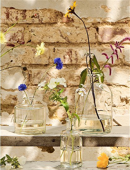 Vase Anna aus Glas von Ib Laursen &#9733; Kundenbewertung "Sehr gut" &#9733; 12&percnt; Rabatt für Neukunden &#9733; Schnell verschickt &#9733; Jetzt günstig bei car-Moebel.de