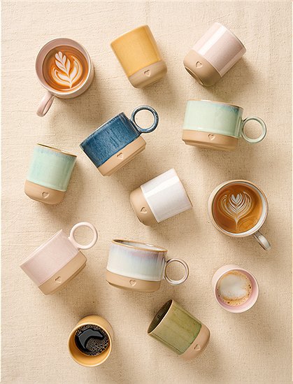 Tasse Heart aus Ton, 290 ml von Ib Laursen &#9733; Kundenbewertung "Sehr gut" &#9733; 12&percnt; Rabatt für Neukunden &#9733; Schnell verschickt &#9733; Günstig bei car-Moebel.de