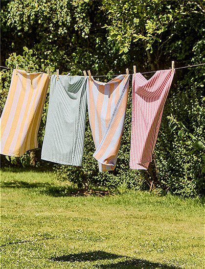 gestreiftes Geschirrtuch Linus 70x50 von Ib Laursen &#9733; Kundenbewertung "Sehr gut" &#9733; 12&percnt; Neukundenrabatt &#9733; Schnell verschickt &#9733; Bei car-Moebel.de