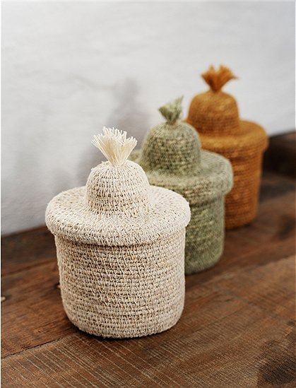 Seegras Korb mit Deckel von Madam Stoltz ★ Kundenbewertung "Sehr gut" ★ 12&percnt; Neukundenrabatt ★ Schnell verschickt ★ Günstig bei car-Moebel.de