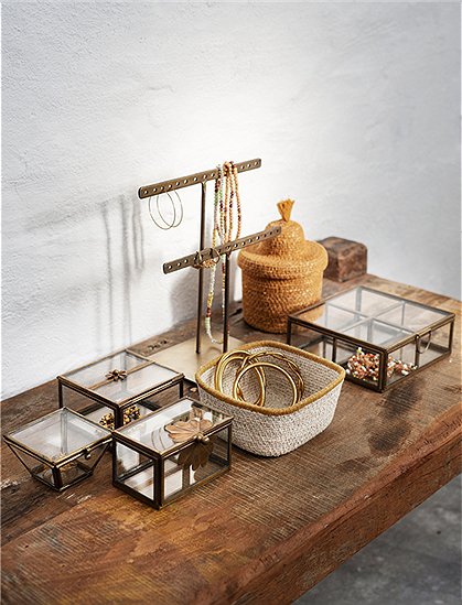 2er Set Glasboxen von Madam Stoltz ★ Kundenbewertung "Sehr gut" ★ 12&percnt; Neukundenrabatt ★ Schnell verschickt ★ Günstig bei car-Moebel.de