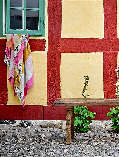 Hadley Decke, Recycelte Baumwolle von Bloomingville ★ Kundenbewertung "Sehr gut"  ★ 12&percnt; Neukundenrabatt ★ Schnell verschickt ★ Bloomingville "Neu" entdecken!