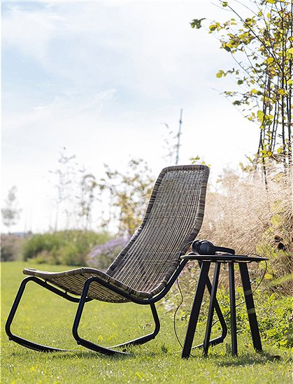 Tom Garten Schaukelstuhl von woood ★ Kundenbewertung "Sehr gut" ★ 12&percnt; Neukundenrabatt ★ Schnell verschickt ★ Günstig bei car-Moebel.de